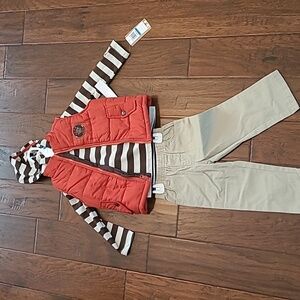 NWT Kid's Headquarters boys 3 piece set size 24M